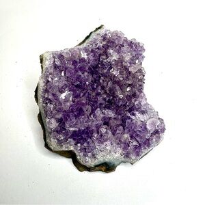 Amethyst Druzy Cluster Crystal with Properties